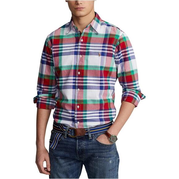 Polo by Ralph Lauren Other - Polo Ralph Lauren Multi-Colored Plaid Button Down Shirt Men's Big & Tall XXL